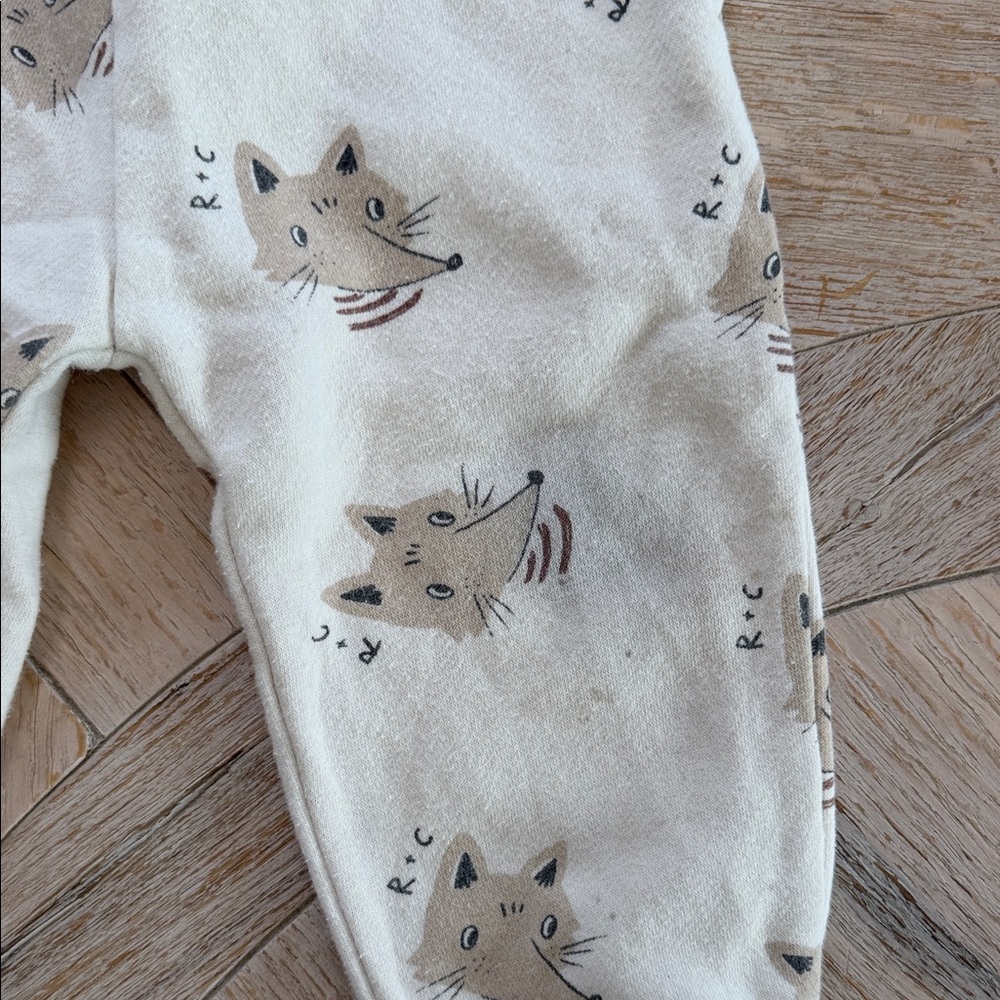 Rylee + Cru Mixed Baby/Toddler Pants Set - Sage, Cream, Rust - Picture 12 of 15